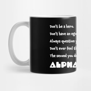 Trader Mindset Quote: Stay Humble, Stay Alive Mug